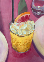 Grapefruit Fizz, A4 Original