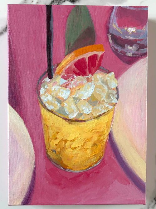 Grapefruit Fizz, A4 Original