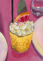 Grapefruit Fizz, A4 Original