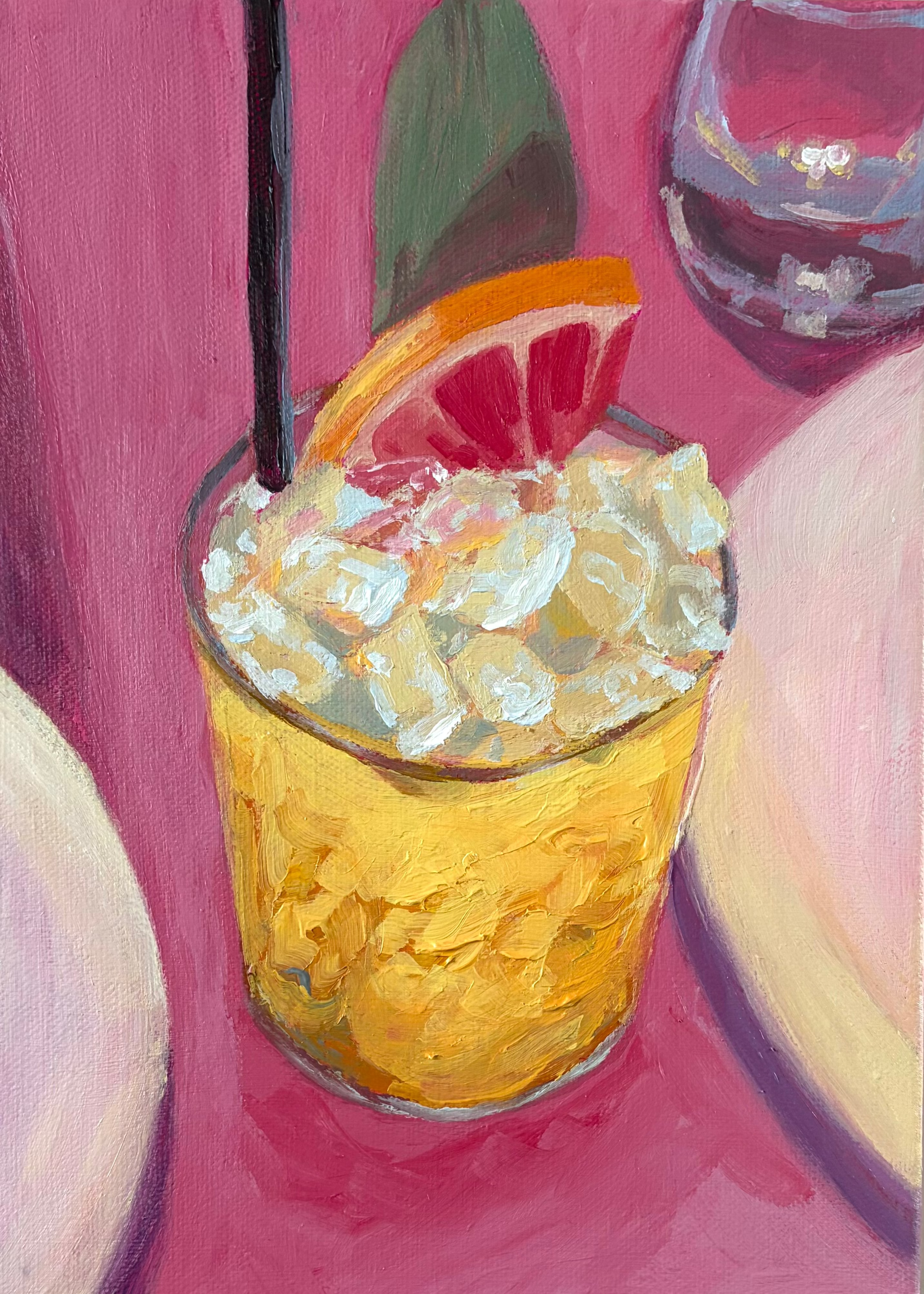 Grapefruit Fizz, A4 Original