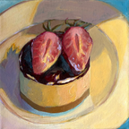 Strawberry Cheesecake, 8x8 Inch Original